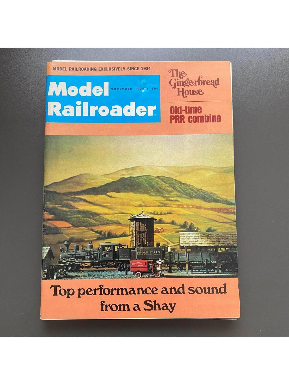 Model Railroader November 1973 Vintage Magazine